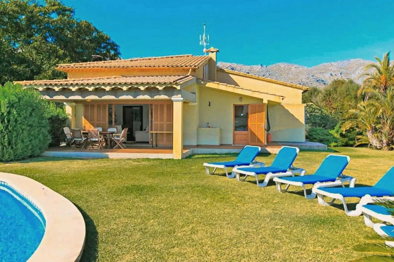 Lovely Mallorca Villa Francisco 3 Bedrooms Private Pool Close To Restaurants Pollensa